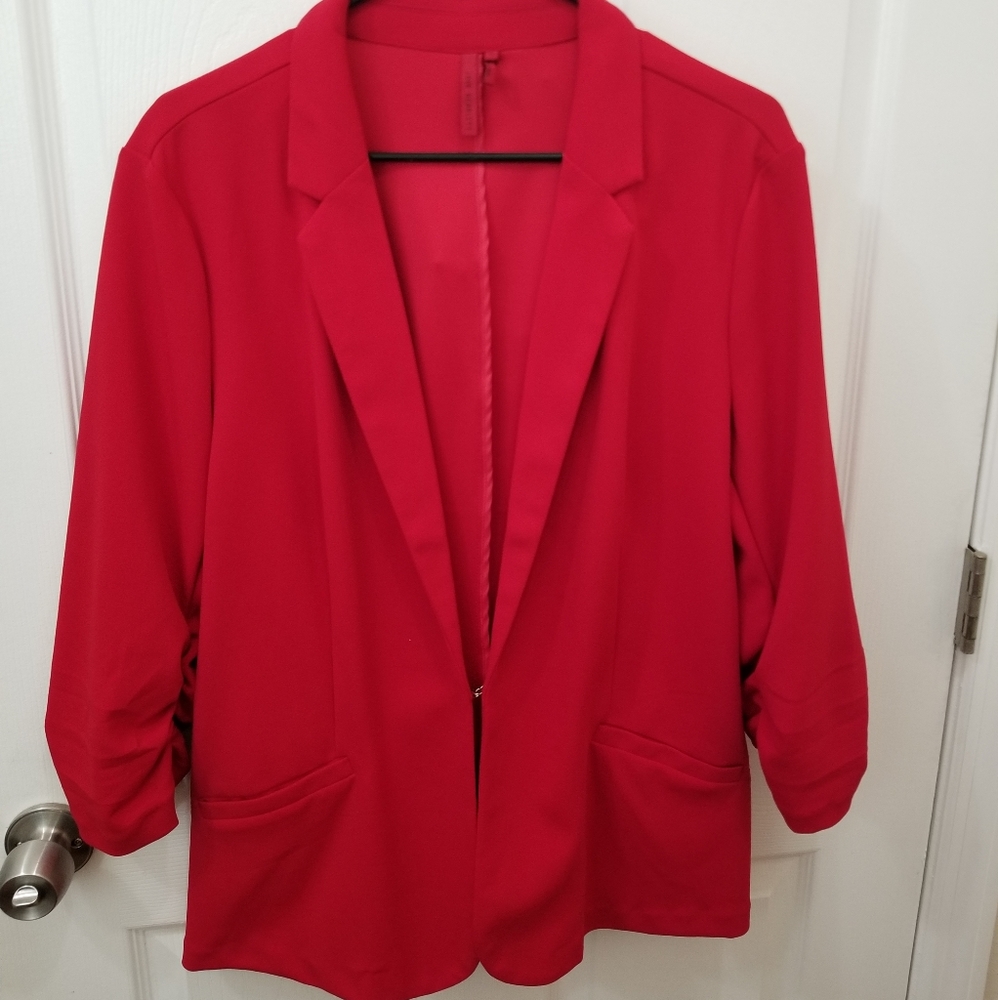 Womens XL Red Blazer